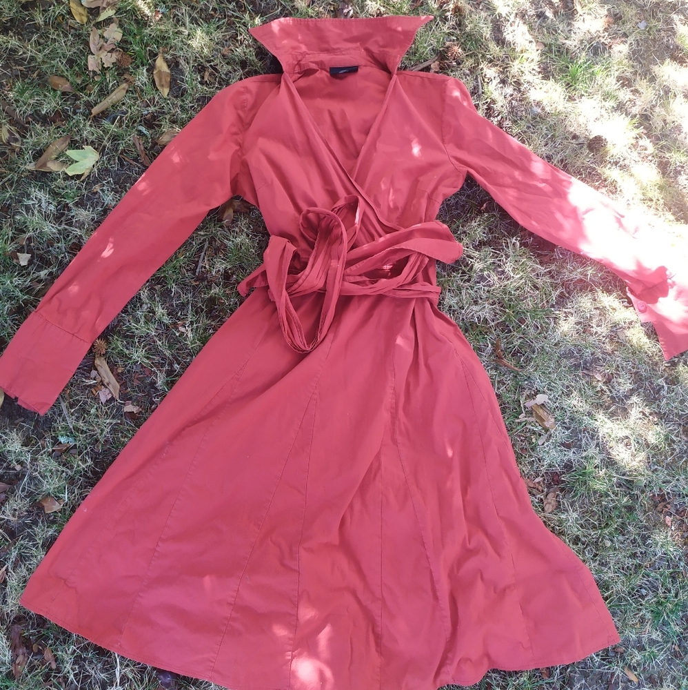 MetroStyle Cotton Wrap Dress